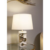 Lampe da tavolo Mauro Ferretti Florida E27 ∅ 30 x 43,5 cm bianca oro