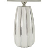 Lampada da tavolo Mauro Ferretti Emmi E27 Ø 30x45 cm bianco argento