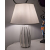 Lampada da tavolo Mauro Ferretti Emmi E27 Ø 30x45 cm bianco argento