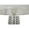 Lumino da tavolo Mauro Ferretti Candela E27 Ø 25x41 cm bianco argento