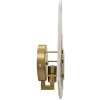 Luce da parete Mauro Ferretti Oceano Oro E14 21x8x31 cm oro bianco