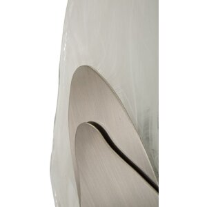Mauro Ferretti applique murale Oceano Argento E14 21x8x31 cm argento bianco