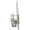 Mauro Ferretti applique murale Oceano Argento E14 21x8x31 cm argento bianco