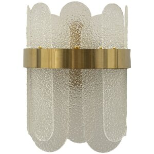 Lumino da pare Mauro Ferretti Grigio E14 20x14x28 cm oro...