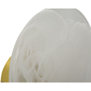 Luce da parete Mauro Ferretti Luna E14 Ø 20x10 cm oro bianco