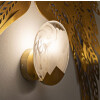 Luce da parete Mauro Ferretti Luna E14 Ø 20x10 cm oro bianco