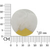 Luce da parete Mauro Ferretti Luna E14 Ø 20x10 cm oro bianco
