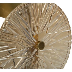 Mauro Ferretti Lampada da Parete Alba E14 20x14x41 cm oro naturale
