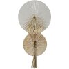 Mauro Ferretti Lampada da Parete Alba E14 20x14x41 cm oro naturale