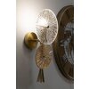 Mauro Ferretti Lampada da Parete Alba E14 20x14x41 cm oro naturale