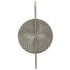 Lumino da pare Mauro Ferretti Argento E14 28x15x54 cm argento