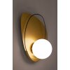 Lampada da Parete Mauro Ferretti Circuiti E27 Oro Nero Bianco