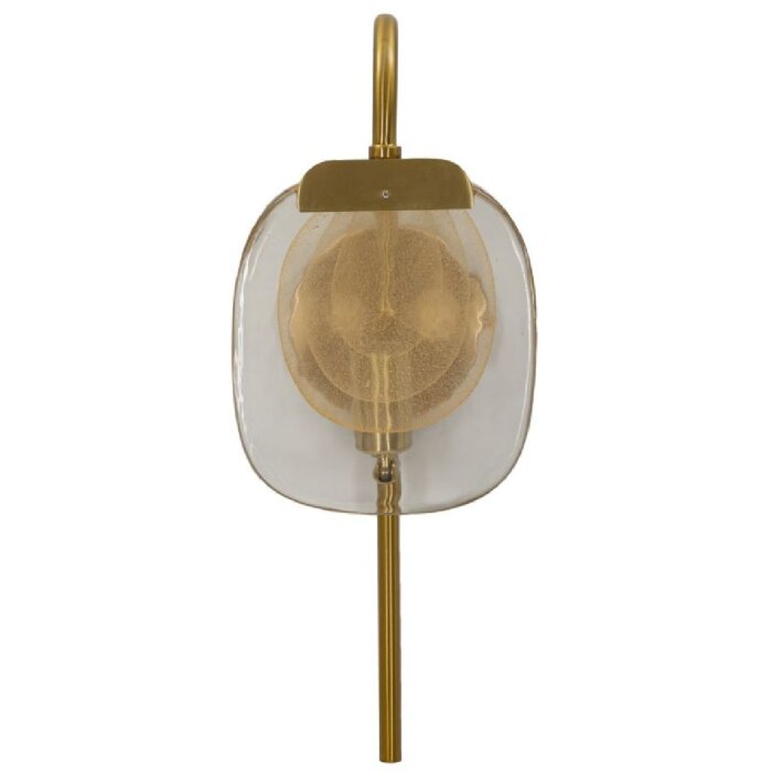 Mauro Ferretti Abat-jour Softly E14 15x14x38 cm oro naturale