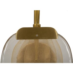 Mauro Ferretti Abat-jour Softly E14 15x14x38 cm oro naturale