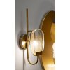Mauro Ferretti Abat-jour Softly E14 15x14x38 cm oro naturale