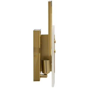 Mauro Ferretti Lume da Parete CUBO E14 15x8x33 cm oro...