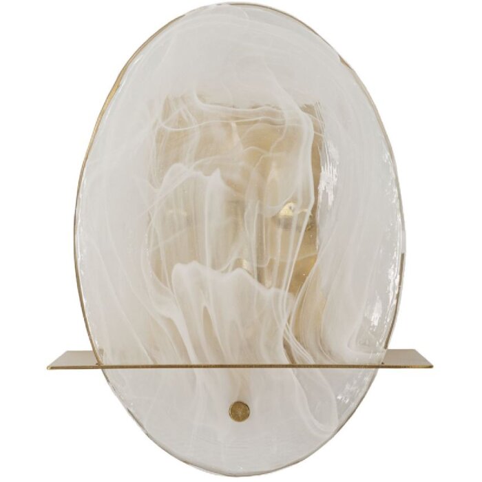 Mauro Ferretti applique da parete Portlan E14 20x11x25 cm oro naturale