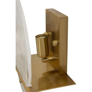 Mauro Ferretti applique da parete Portlan E14 20x11x25 cm oro naturale