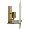 Mauro Ferretti applique da parete Portlan E14 20x11x25 cm oro naturale
