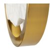 Luminaria da parete Mauro Ferretti Marmo E14 24x6x24 cm dorato venato