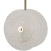 Pendente Mauro Ferretti Vetro E14 35x18x80 cm oro bianco