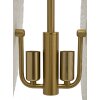 Pendente Mauro Ferretti Vetro E14 35x18x80 cm oro bianco