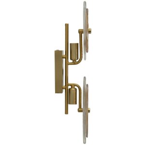 Mauro Ferretti Applique Venise E14 25x10x52 cm or naturel...