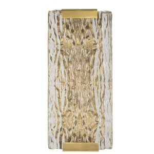 Mauro Ferretti Applique Oblin E14 36x15x10 cm oro naturale