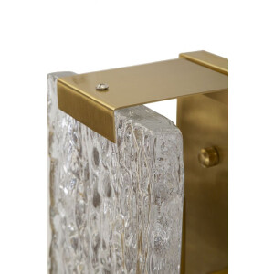 Mauro Ferretti Applique Oblin E14 36x15x10 cm oro naturale