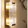 Mauro Ferretti Applique Oblin E14 36x15x10 cm oro naturale