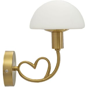 Lampada da Parete Lovy Mauro Ferretti E14 23x15x22 cm oro bianco