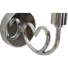 Lampada da parete Lovy Mauro Ferretti E14 23x15x22 cm argento bianco