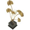 Mauro Ferretti Portacandela Iris 29x12,5x44 cm oro nero