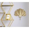 Mauro Ferretti Portacandela Foglia Oro 41x11.5x40 cm Parete Decorativo