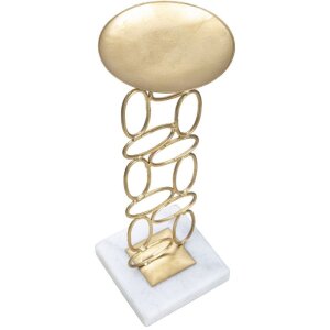 Mauro Ferretti Bollitore per Candele Bubbe 10x10x27 cm orobianco