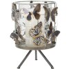 Mauro Ferretti - Sostegno per candela Farfalle 15x23,3 cm multicolore