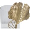 Mauro Ferretti Portacandele Foglia Oro 17x12x21 cm