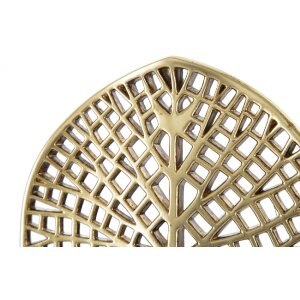 Supporto per candeline muro Lotus Mauro Ferretti 20x8x22,2 cm dorato nero