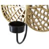 Supporto per candeline muro Lotus Mauro Ferretti 20x8x22,2 cm dorato nero