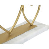 Mauro Ferretti Candeliere a Cuore per 2 Candele 30x9x20 cm oro
