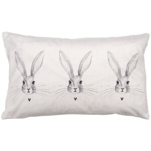 Clayre & Eef RUB36 Copricuscino motivo coniglietto...