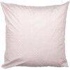 Copri cuscino Clayre & Eef 45x45 cm Beige con motivo di fiori a cuore rosa