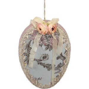 Clayre & Eef Decorazione da appendere Blu uovo...