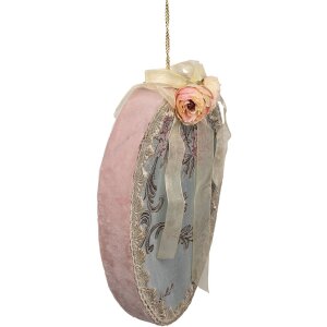 Clayre & Eef Decorazione da appendere Blu uovo...