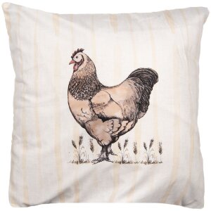 Copri cuscino RFL24 45x45 cm beige marrone pollo di...