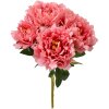 Clayre & Eef 6PL0374 Fiore artificiale rosa 40 cm Fiore decorativo in plastica