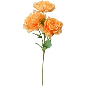 Clayre & Eef 6PL0375 Fiore artificiale arancione 15x10x61 cm plastica