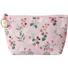 Juleeze JZTB0087 Borsa da toilette Rosa con motivo floreale 21x5x13cm PU