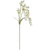 Clayre & Eef Ramo decorativo fiori bianchi 80 cm plastica bianco verde