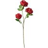 Clayre & Eef 5PL0166R Ramo decorativo con fiori rosso-verde 80 cm